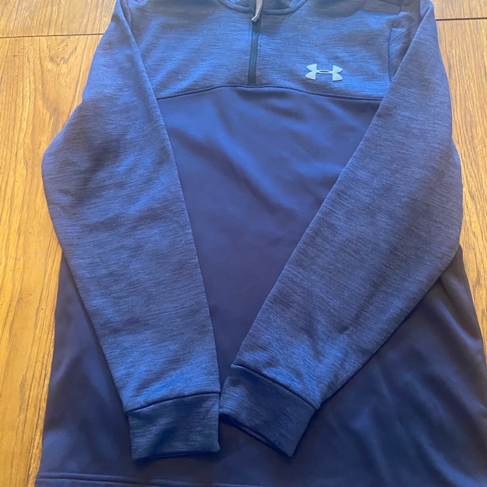 Under Armour Navy Quarter-Zip Sweatshirt